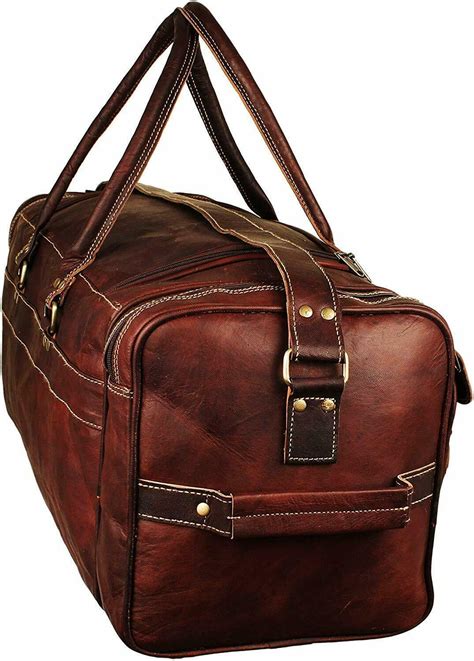 men's leather weekend bag sale.